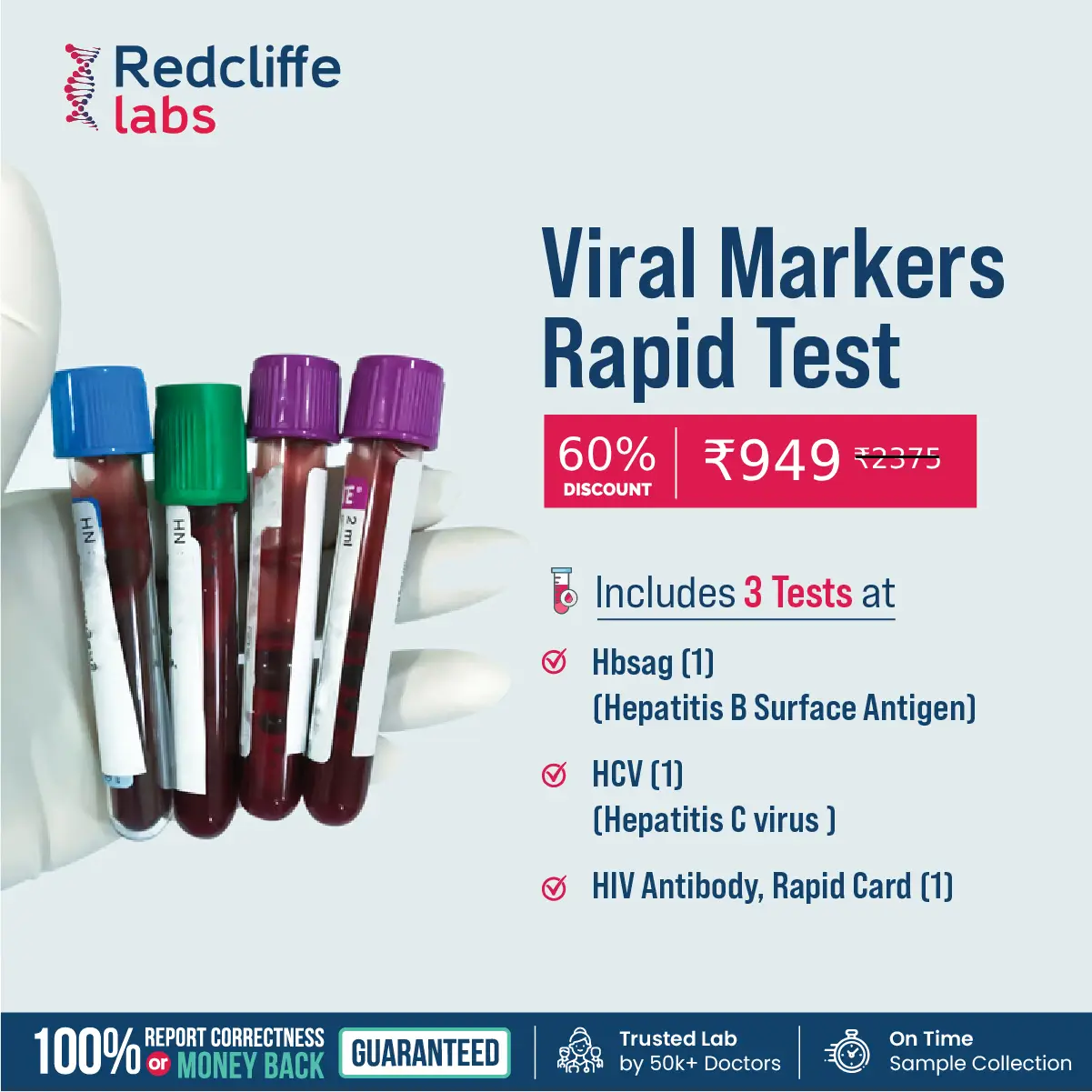 Viral Marker Test Price