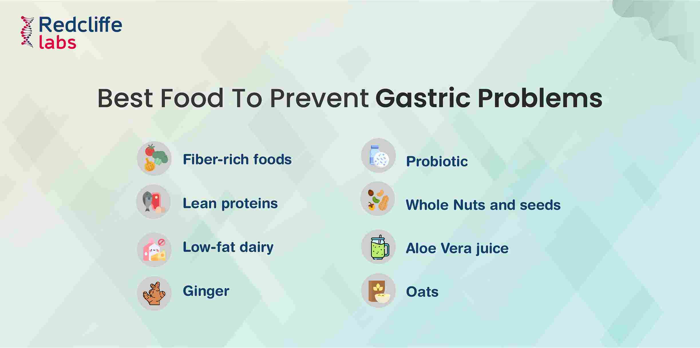 best foods to prevent gastric problems
